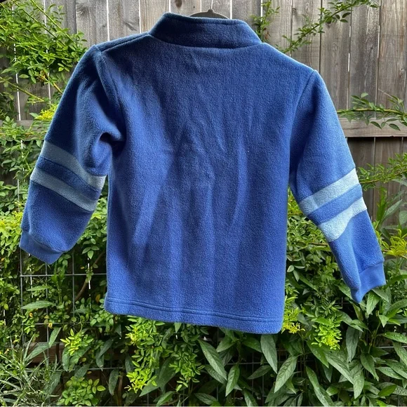 Vintage M&M's Kids Blue Fleece Pullover Size 6X - Picture 4 of 4